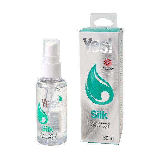 Силиконовая гипоаллергенная вагинальная смазка Yes Silk - 50 мл. - Sitabella - купить с доставкой в Златоусте