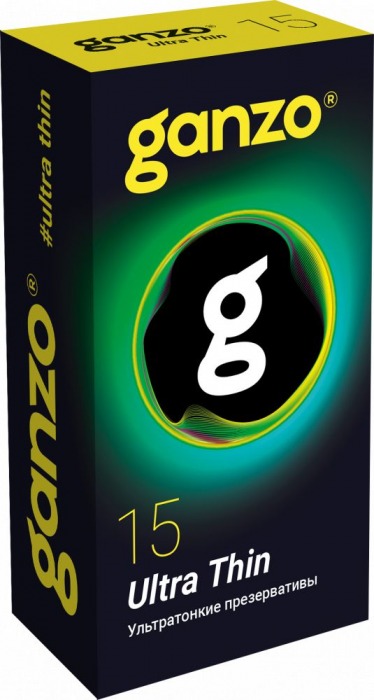 Прозрачные ультратонкие презервативы Ganzo Ultra thin - 15 шт. - Ganzo - купить с доставкой в Златоусте