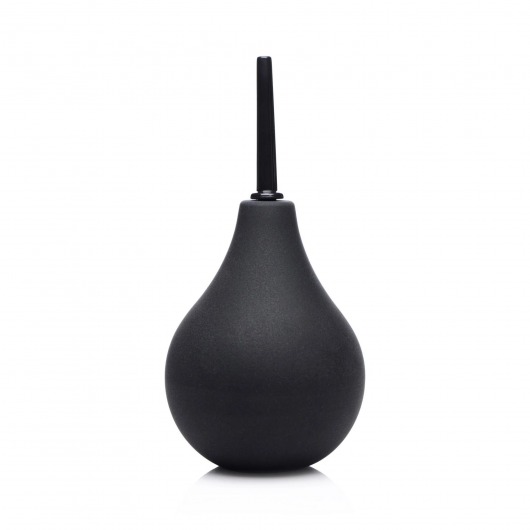 Черный анальный душ Thin Tip Enema Bulb - XR Brands - купить с доставкой в Златоусте