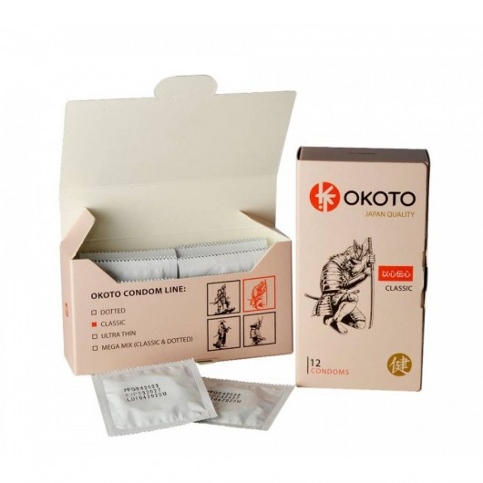 Презервативы OKOTO Classic - 12 шт. - Sitabella - купить с доставкой в Златоусте