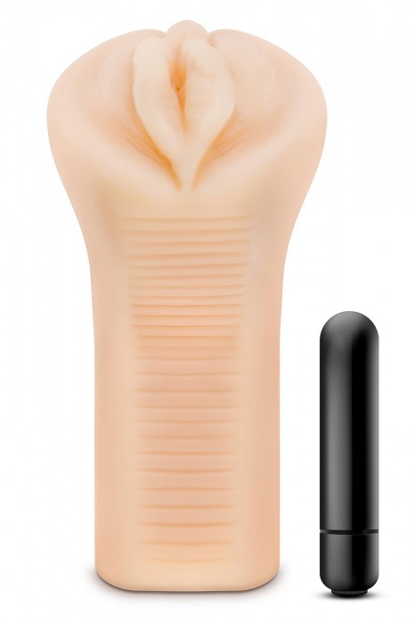 Мастурбатор-вагина Soft   Wet Veronika Realistic Beige Masturbator - Blush Novelties - в Златоусте купить с доставкой