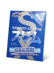 Презерватив Sagami Xtreme FEEL FIT 3D - 1 шт. - Sagami - купить с доставкой в Златоусте