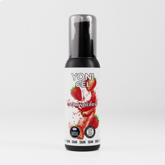 Лубрикант для орального секса SGAN со вкусом клубники - 100 мл. - SGAN - купить с доставкой в Златоусте