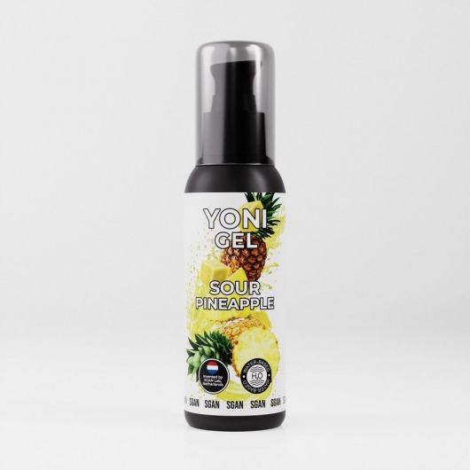 Лубрикант для орального секса SGAN со вкусом кислого ананаса - 100 мл. - SGAN - купить с доставкой в Златоусте