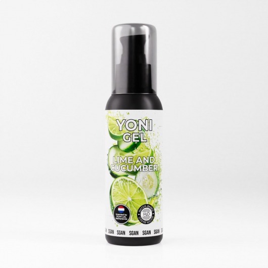 Лубрикант для орального секса SGAN со вкусом лайма и огурца - 100 мл. - SGAN - купить с доставкой в Златоусте