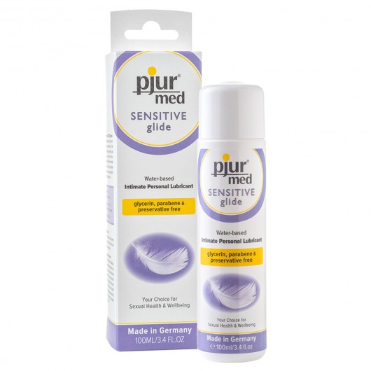 Лубрикант для чувствительной кожи pjur MED Sensitive glide - 100 мл. - Pjur - купить с доставкой в Златоусте