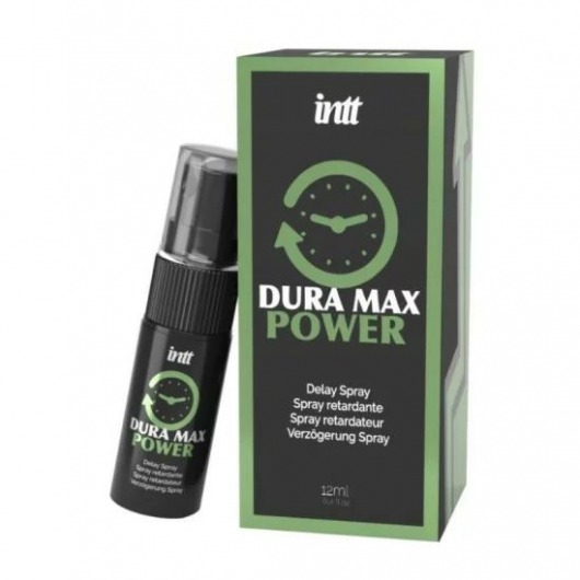 Пролонгирующий спрей Dura Max - 12 мл. - INTT - купить с доставкой в Златоусте