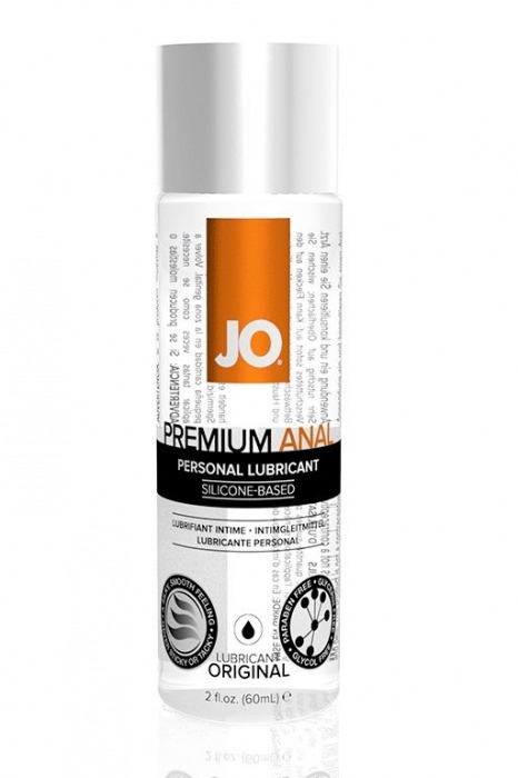 Анальный лубрикант на силиконовой основе JO Anal Premium - 60 мл. - System JO - купить с доставкой в Златоусте