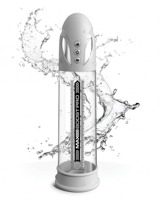 Белая вакуумная автоматическая помпа Max Boost Pro Flow - Pipedream - в Златоусте купить с доставкой