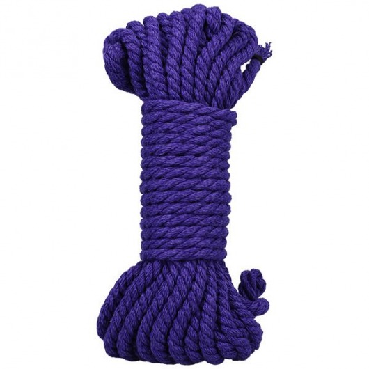 Фиолетовая верёвка для связывания и фиксации Bind Tie - 9,14 м. - Doc Johnson - купить с доставкой в Златоусте