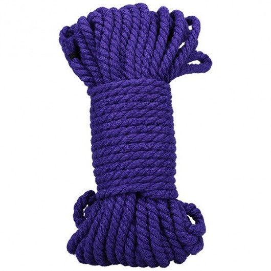 Фиолетовая верёвка для связывания и фиксации Bind Tie - 15,24 м. - Doc Johnson - купить с доставкой в Златоусте