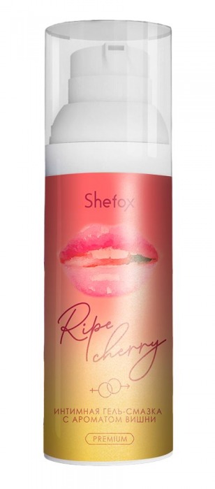 Интимная гель-смазка Shefox Premium «Спелая вишня» - 50 мл. - Shefox - купить с доставкой в Златоусте