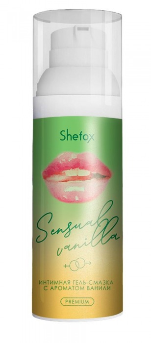 Интимная гель-смазка Shefox Premium «Чувственная ваниль» - 50 мл. - Shefox - купить с доставкой в Златоусте