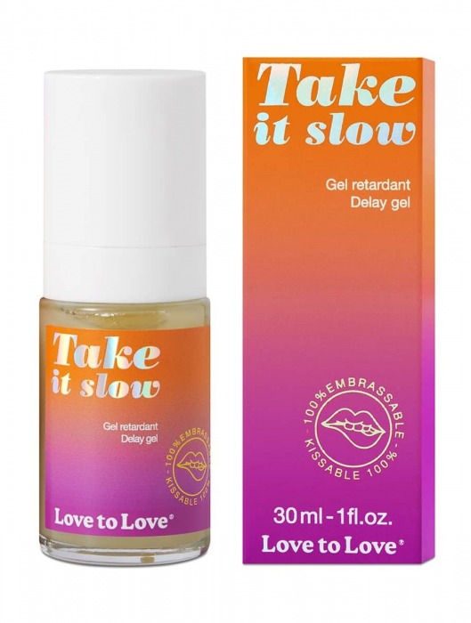 Пролонгирующий гель для мужчин Take It Slow - 30 мл. - Love to Love - купить с доставкой в Златоусте
