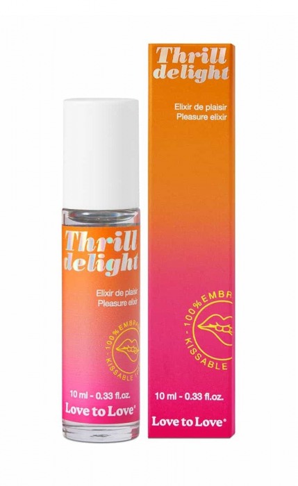 Возбуждающий гель Thrill Delight - 10 мл. - Love to Love - купить с доставкой в Златоусте