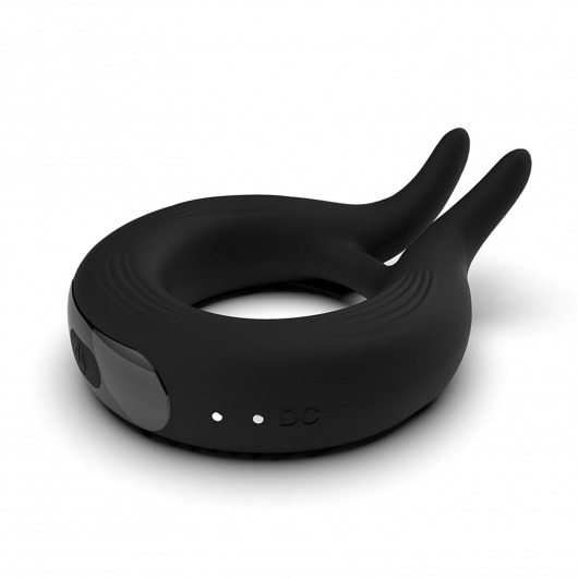 Черное эрекционное кольцо Marry Me Rechargeable Vibrating Cockring - Adrien Lastic - в Златоусте купить с доставкой