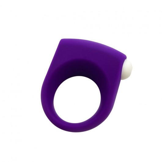 Фиолетовое эрекционное кольцо Puggle Vibrating Ring with Bullet - Adrien Lastic - в Златоусте купить с доставкой