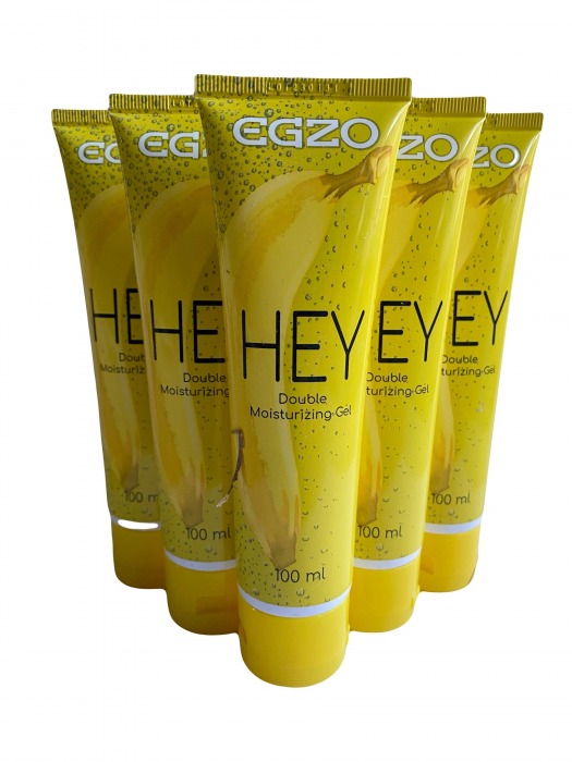 Набор из 5 анальных лубрикантов на водной основе Egzo Hey (по 100 мл.) - EGZO - купить с доставкой в Златоусте