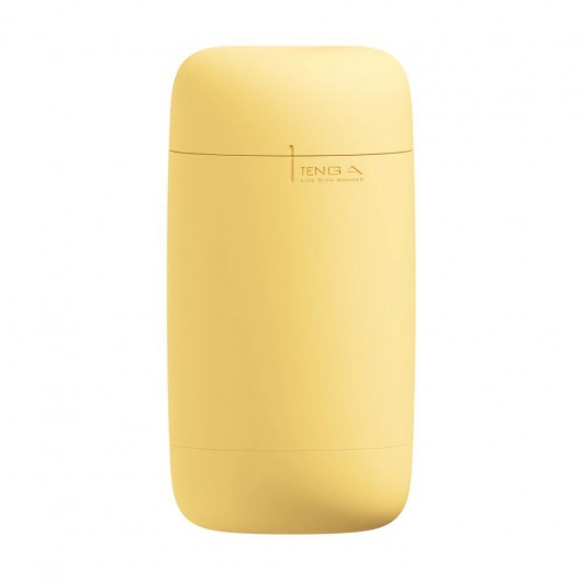 Желтый мастурбатор Tenga Puffy - Tenga - в Златоусте купить с доставкой