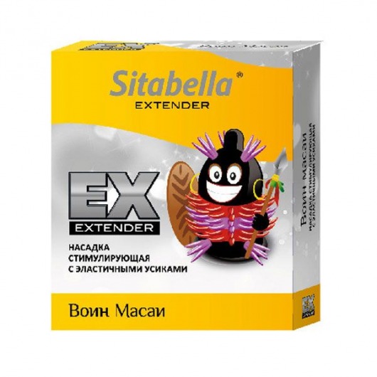 Стимулирующая насадка Sitabella Extender  Воин Масаи - Sitabella - купить с доставкой в Златоусте
