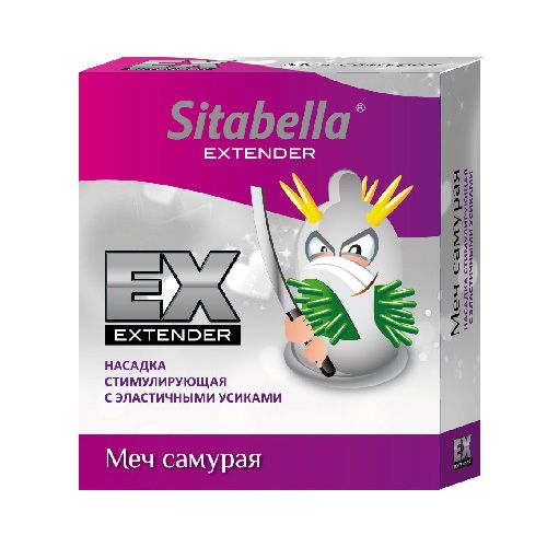Стимулирующая насадка Sitabella Extender  Меч самурая - Sitabella - купить с доставкой в Златоусте