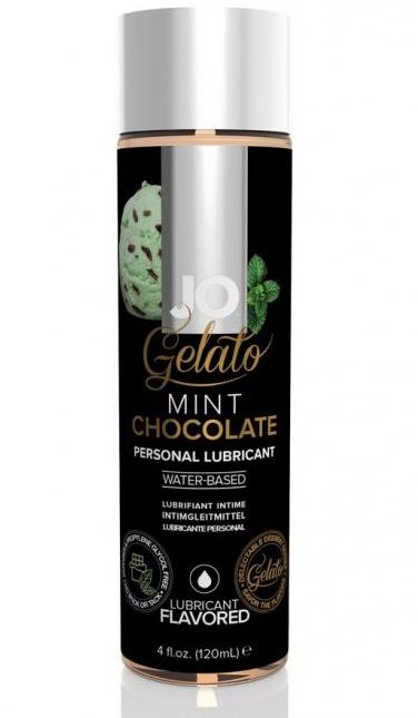 Лубрикант с ароматом мятного шоколада JO GELATO MINT CHOCOLATE - 120 мл. - System JO - купить с доставкой в Златоусте