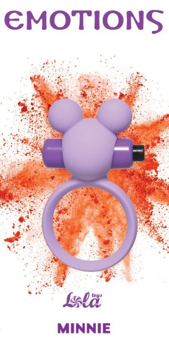 Сиреневое эрекционное виброколечко Emotions Minnie - Lola Games - в Златоусте купить с доставкой