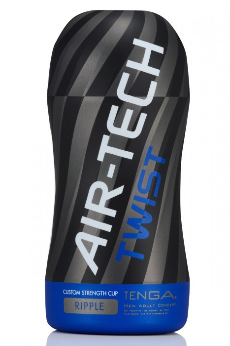 Мастурбатор с регулируемой плотностью обхвата Custom Strength CUP Twist Ripple - Tenga - в Златоусте купить с доставкой