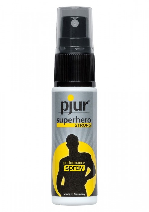 Спрей-пролонгатор длительного действия pjur SUPERHERO Strong Spray - 20 мл. - Pjur - купить с доставкой в Златоусте