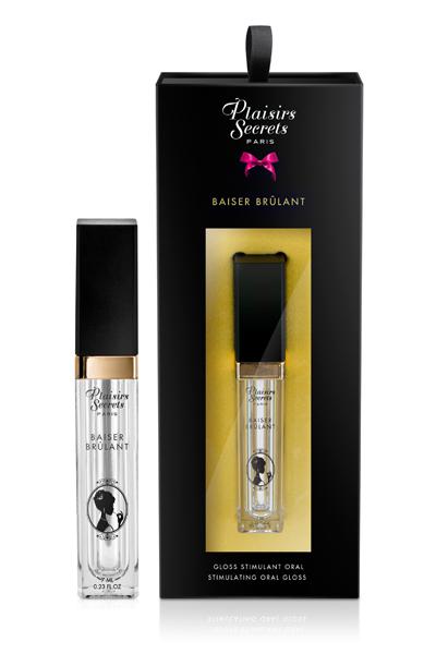 Стимулирующий блеск для губ Baiser Brulant Gloss Plaisirs Secrets - 7 мл. - Plaisir Secret - купить с доставкой в Златоусте