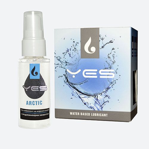 Интимный гель-лубрикант Yes Arctic с продлевающим эффектом - 30 мл. - Sitabella - купить с доставкой в Златоусте