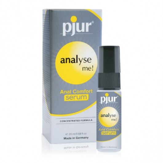 Анальный спрей pjur ANALYSE ME Serum - 20 мл. - Pjur - купить с доставкой в Златоусте