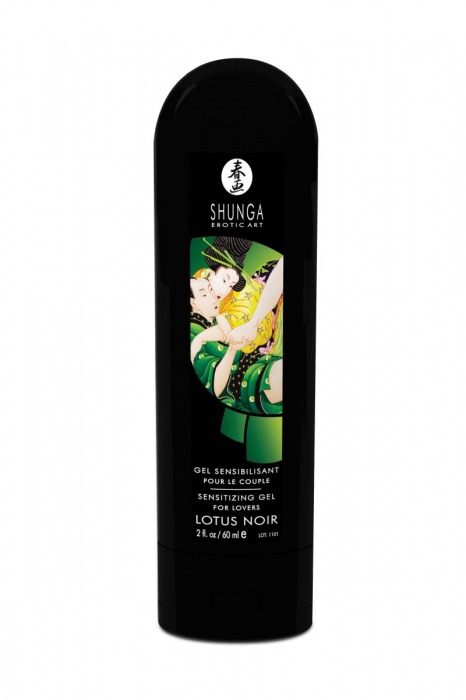 Интимный гель для пар, усиливающий наслаждение, Lotus Noir - 60 мл. - Shunga - купить с доставкой в Златоусте