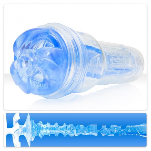 Мастурбатор Fleshlight Turbo - Trust Blue Ice - Fleshlight - в Златоусте купить с доставкой