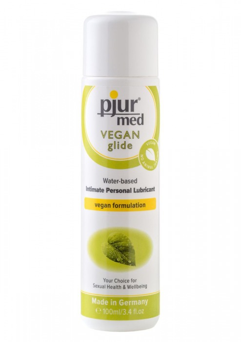 Натуральный лубрикант pjur MED Vegan Gilde - 100 мл. - Pjur - купить с доставкой в Златоусте