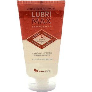 Возбуждающий интимный гель-смазка на водной основе Lubrimax Stimulate - 150 мл. - ИнтелБИО - купить с доставкой в Златоусте