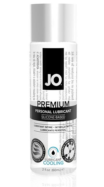 Охлаждающий лубрикант на силиконовой основе JO Personal Premium Lubricant Cooling - 60 мл. - System JO - купить с доставкой в Златоусте