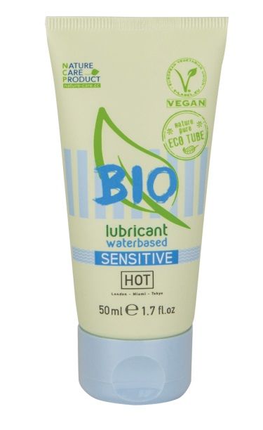 Органический лубрикант для чувствительной кожи Bio Sensitive - 50 мл. - HOT - купить с доставкой в Златоусте