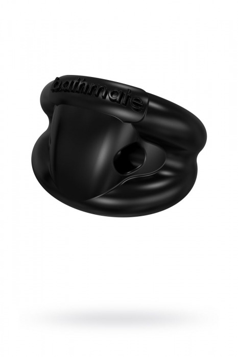 Чёрное эрекционное виброкольцо Strength - Bathmate - в Златоусте купить с доставкой
