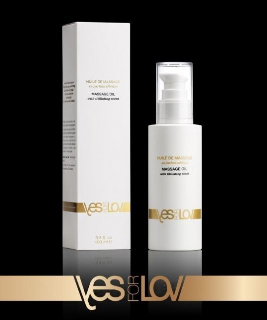Массажное масло TITILLATING MASSAGE OIL - 100 мл. - YESforLOV - купить с доставкой в Златоусте