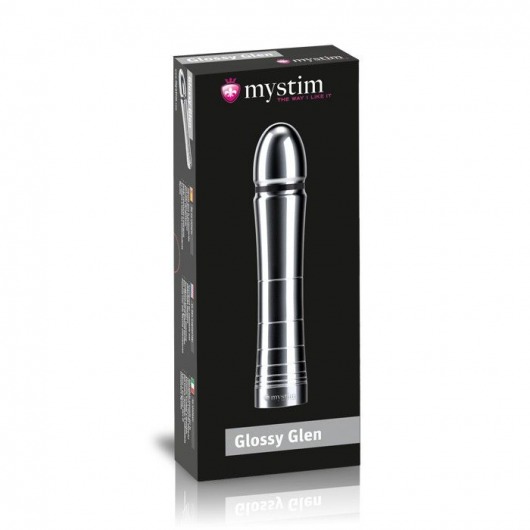 Фаллоимитатор для электростимуляции Glossy Glen Dildo - 14 см. - MyStim - купить с доставкой в Златоусте
