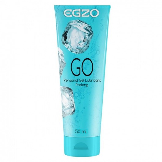 Пролонгирующий лубрикант на водной основе Egzo Go - 50 мл. - EGZO - купить с доставкой в Златоусте