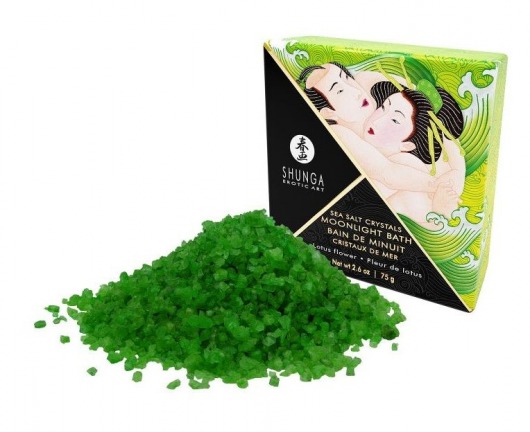 Соль для ванны Bath Salts Lotus Flower с ароматом цветков лотоса - 75 гр. -  - Магазин феромонов в Златоусте