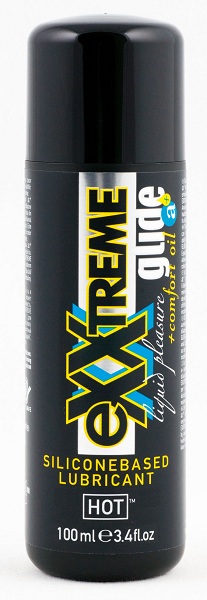 Анальная смазка на силиконовой основе Exxtreme Glide - 100 мл. - HOT - купить с доставкой в Златоусте