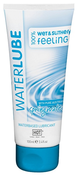 Лубрикант на основе чистой родниковой воды WaterLube - 100 мл. - HOT - купить с доставкой в Златоусте