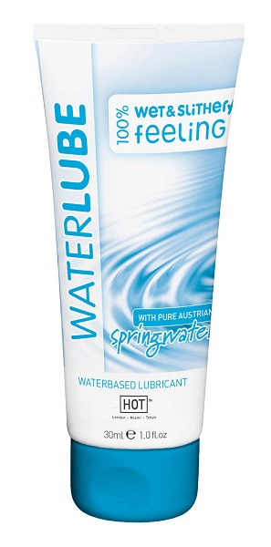 Гель-смазка на основе чистой родниковой воды WaterLube - 30 мл. - HOT - купить с доставкой в Златоусте
