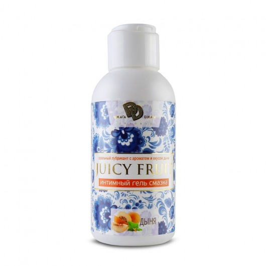 Интимный гель на водной основе JUICY FRUIT с ароматом дыни - 100 мл. - БиоМед - купить с доставкой в Златоусте