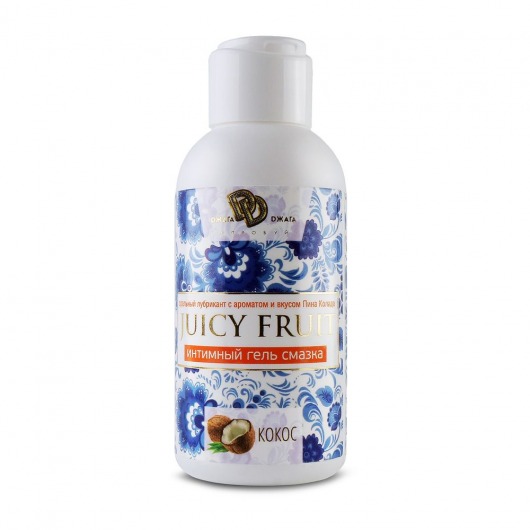Интимный гель на водной основе JUICY FRUIT с ароматом кокоса - 100 мл. - БиоМед - купить с доставкой в Златоусте