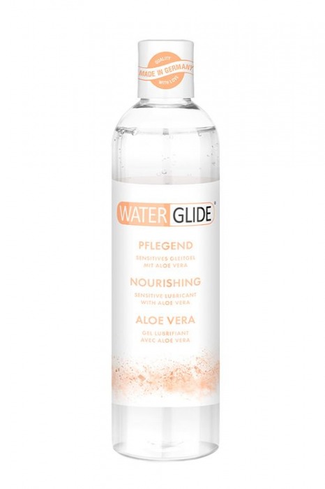 Лубрикант на водной основе с алоэ вера NOURISHING - 300 мл. - Waterglide - купить с доставкой в Златоусте
