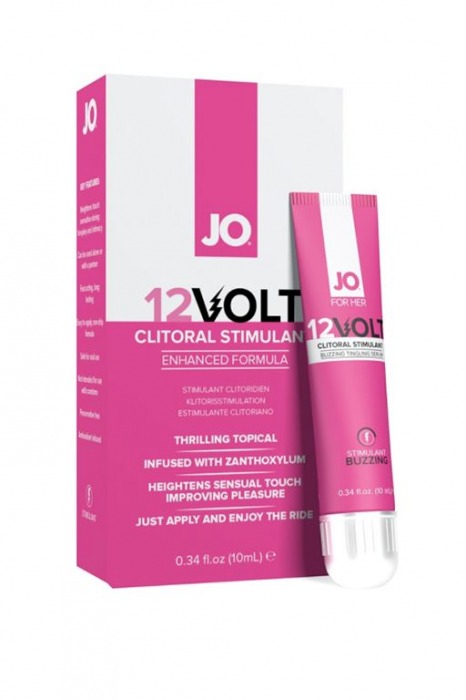 Возбуждающая сыворотка мощного действия JO Volt 12V - 10 мл. - System JO - купить с доставкой в Златоусте